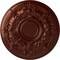 Ekena Millwork Darnay Ceiling Medallion (Fits Canopies up to 7 1/4"), Hand-Painted Antique Copper, 29 1/4"OD x 2"P CM29DAACS - alternate 1